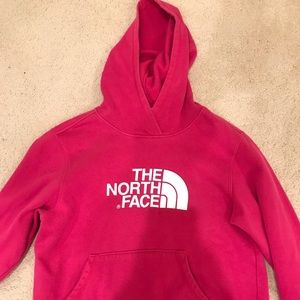 North Face Pink Hoodie